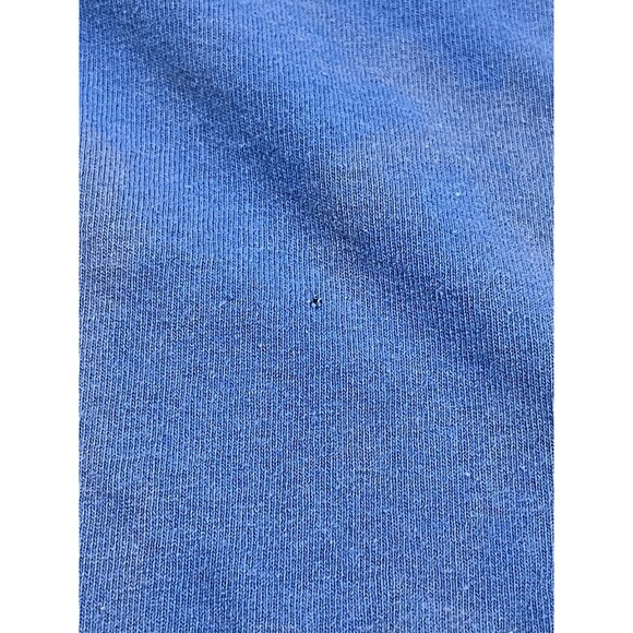 Vintage Nike Shirt Men's Size Large Center Swoosh Yellow Y2K 2000 Blue I - Picture 10 of 10